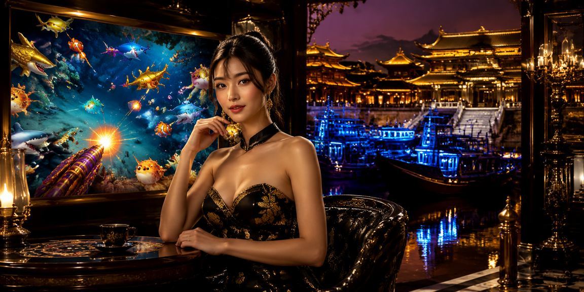 Người chơi tại Huế thư giãn với trò chơi bắn cá bên tách cà phê buổi sáng